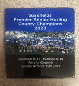 Stock Sale - Sarsfields 2023 Senior Hurling County Champions Medium Slate