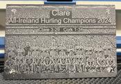Clare 2024 All Ireland Hurling Champions Large Engraved Slate