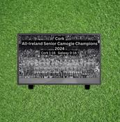 Cork 2024 All-Ireland Senior Camogie Champions Large Engraved Slate