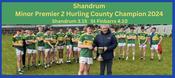 Shandrum 2024 Minor Premier 2 Hurling County Champions