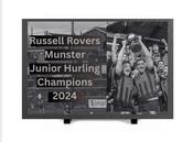 Russell Rovers 2024 Munster Junior Hurling Champions Engraved Slate