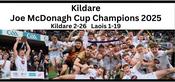 Kildare 2025 Joe McDonagh Cup Champions image