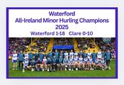 Waterford 2025 Minor Hurling Champions image