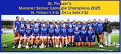 St Finbarrs 2025 Munster Senior Canogie Champions