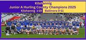 Kilshannig 2025 County Junior A Hurling Champions