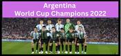 Argentina 2022 World Cup Champions