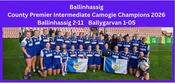 Ballinhassig 2026 Intermediate Camogie Champions