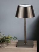USB Rechargeable Lamp Brushed Champagne 33cm image