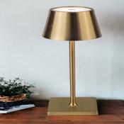 LED Rechargeable Lamp Gold 33cm image