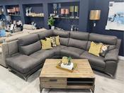 Lyon Corner Sofa Dark Grey image
