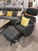 Swivel Chair &amp; Footstool