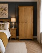 Lagan 2 Door Wardrobe Oak image