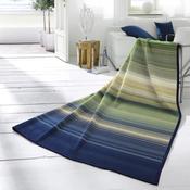 Biederlack Ombre Stripe Throw Green 140X180cm image