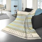 Biederlack Cotton Rich Check Picnic Blanket | Green B7720 image