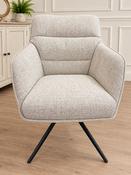 Owen Swivel Dining Chair Stone image