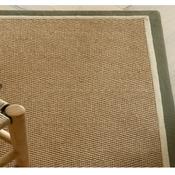 Asiatic Bordo Herringbone Khaki Cream Rug - 120x170cm image