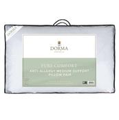 Dorma Pure Comfort Anti-Allergy Pillow Pair (Medium) image