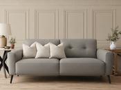 Presley 3 Seater Leather Sofa by Violino image