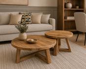 Barnwood Large Round Coffee Table image