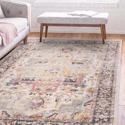 Flores Kira Classic Persian Medallion Rug FR04 by Asiatic - 160x230cm image