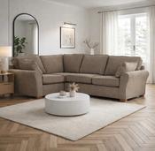 Regent Beige Fabric Right Corner Sofa image