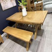 Hamilton Extending Dining Table 1.3mtr - 1.8mtr image