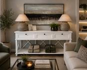 Long Island 3 Drawer Console Table image