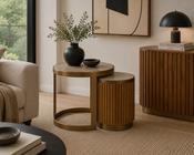 Reeded Side Table image