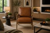 Lisa Leather Chair image