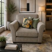 Madison Ash Grey 1 Seater image