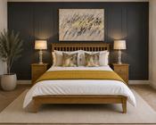 Lagan 4ft 6 Double Bedframe Oak image
