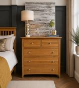 Lagan Tall Chest of Drawers Oak image