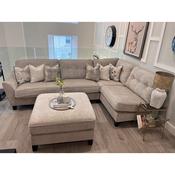 James Right Hand Facing Corner Sofa with Footstool image