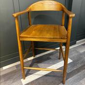 Smoked Counter Stool Timber Seat image
