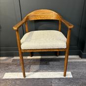 Smoked Dining Chair Fabric Seat image