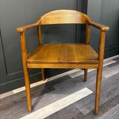 Smoked Dining Chair Timber Seat image