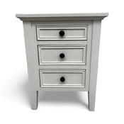 Turin 3 Drawer Locker Stone