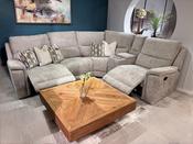 Alba 5 Piece Recliner Corner Sofa image