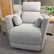 Jupiter Swivel Recliner Chair Grey image