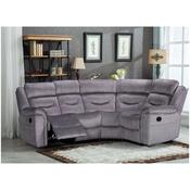 Dudley 4 Piece Corner Sofa Grey image
