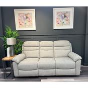 Gowan 3 Seater Grey Recliner Sofa image