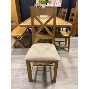 Hamilton Fabric Seat Dining Chair image