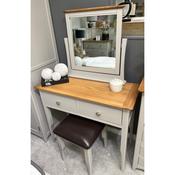 Lagan Dressing Table Grey/Oak image