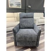 Lyco Swivel Rocker Recliner Chair Navy image