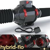 Hybrid Flow 2 Speed Fan- Black Orchid