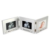 Aluminium Triple Frame 1st Scan/2nd Scan/Here I am