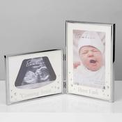 Silver Effect Double Scan Frame 'Here I Am' image