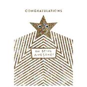 Congratulations On Being Awesome Card image
