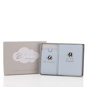 Elephant Passport Cover and Luggage Set - Blue
