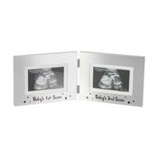 1st and 2nd Baby Scan Double Frame image
